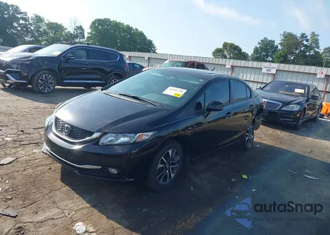 2013 Honda Civic Ex-L z USA, uszkodzony, nr VIN 19XFB2F92DE010418